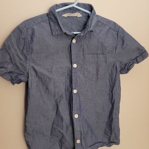 Boys H&M 5-6 button up shirt